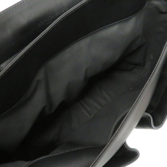 Bottega Veneta Business Bag Leather Black - Picture 7 of 9